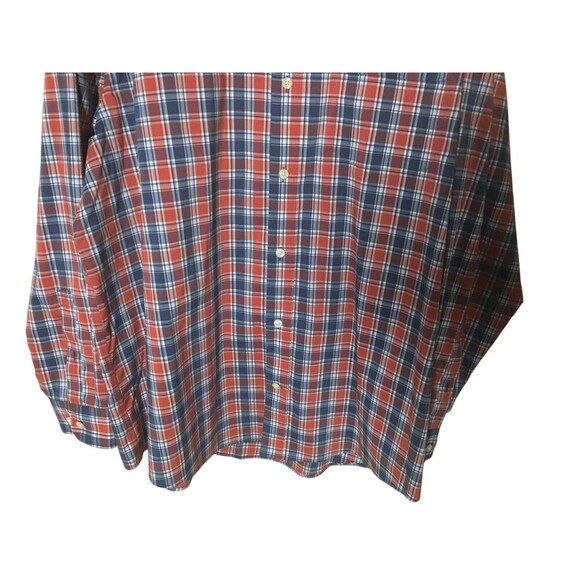 Duluth Shirt Men's Size 2XL Blue Red Plaid Relaxed Fit Button Up - Picture 4 of 6